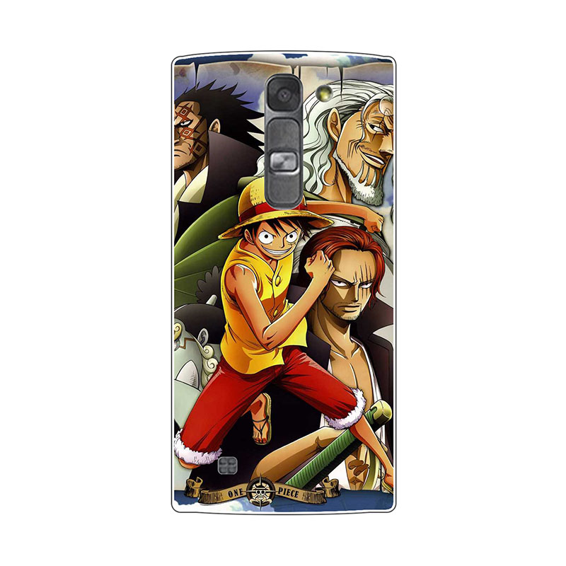 Ốp lưng mềm hình One Piece Luffy Roronoa Zoro cho LG Magna C90 G4C G4 Mini H520N H502F H500F 5.0"