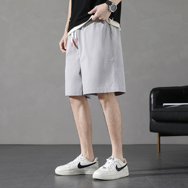 Quần Short Thể Thao Ống Rộng Phong Cách Hàn Quốc Dành Cho Nam