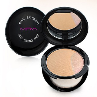 Phấn nén chống nắng đa chức năng MIRA Blue saturday duo baking pact
