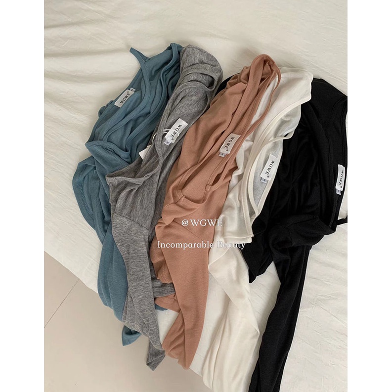 Áo Thun Dài Tay Dáng Rộng Thời Trang Mùa Hè Dành Cho Nữ