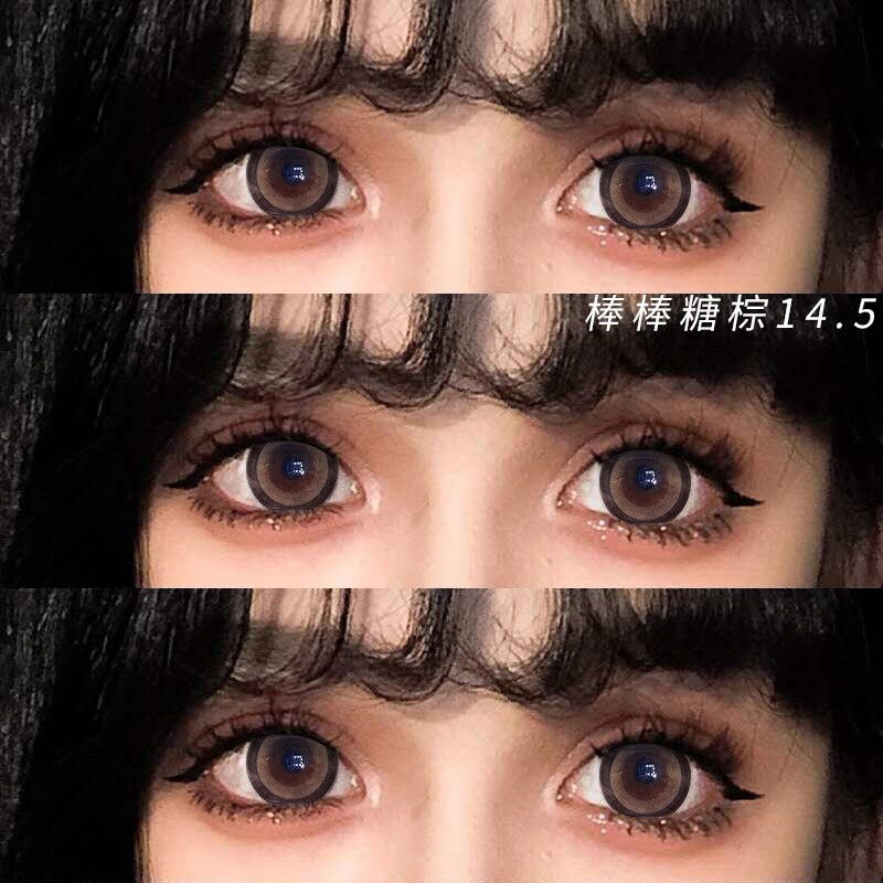 Kính áp tròng tự nhiên xinh xắn cho nữ