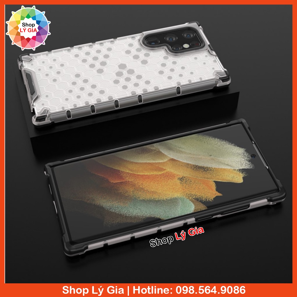Ốp lưng chống sốc tổ ong cho S22 Ultra / S22 Plus / S22