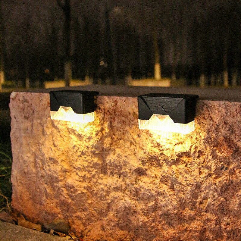 Mới Đèn LED Năng Lượng Mặt Trời Chống Thấm Nước Chiếu Sáng Lối Đi Sân Vườn