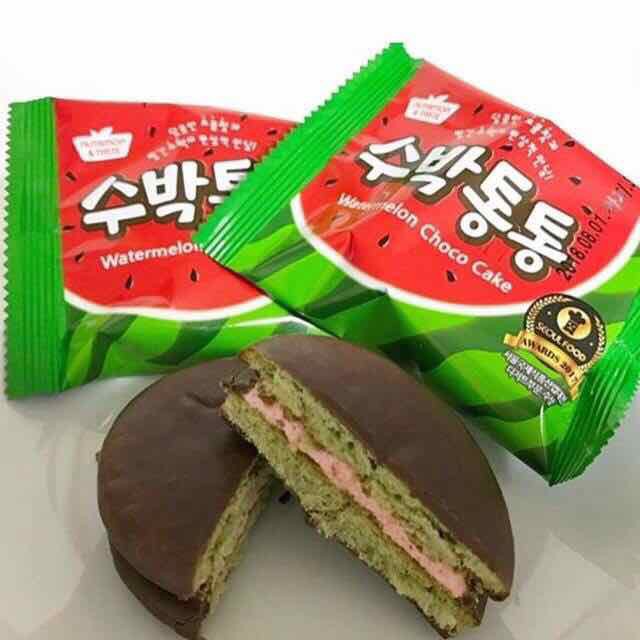 Bánh Chocopie vị Dưa Hấu Hàn Quốc