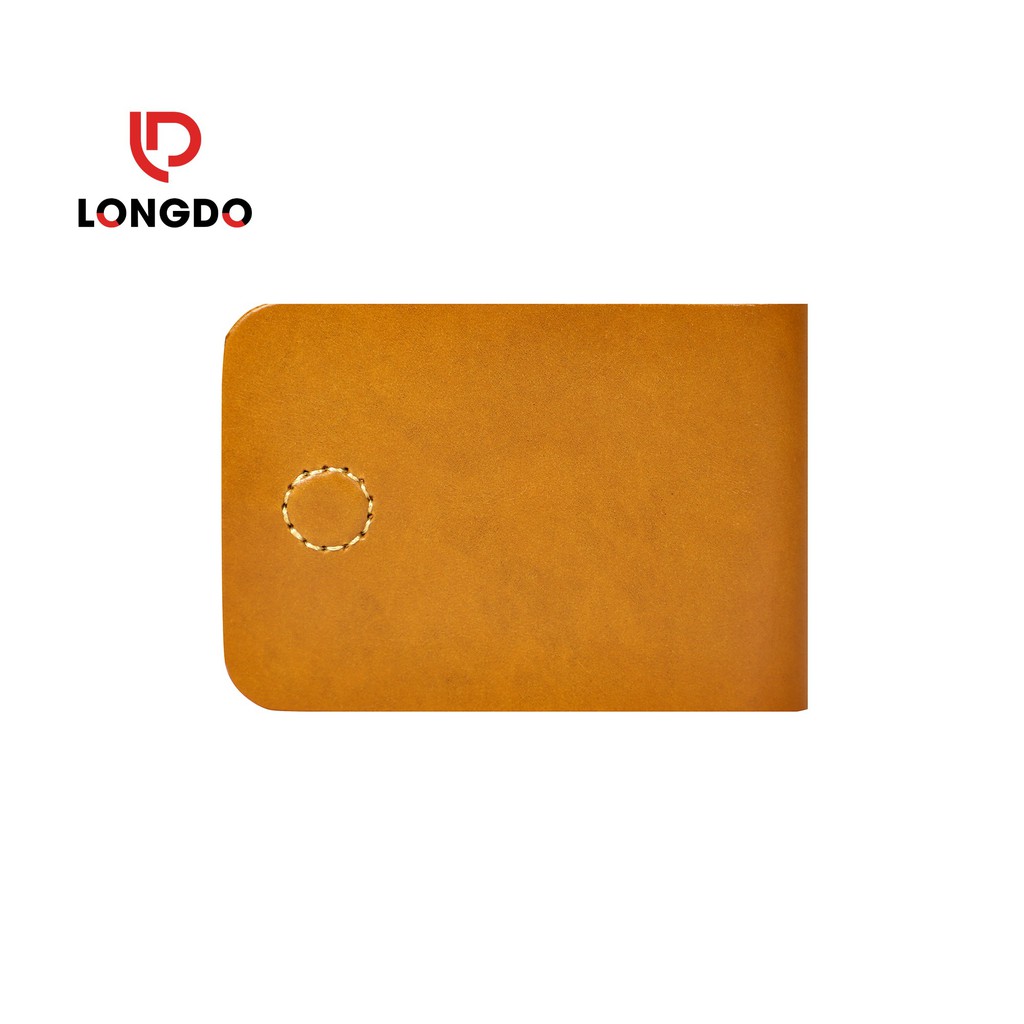 Ví sen 3 - Ví da mini - Cam kết 100% da bò thật nhập khẩu - Bảo hành 5 năm - Thương hiệu uy tín Longdo Leather