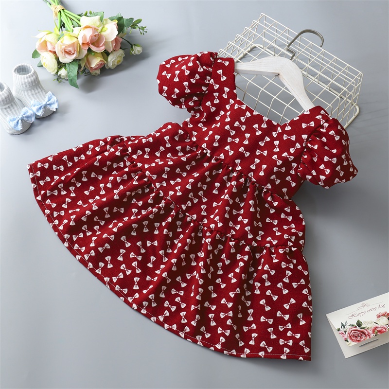 Flower Kids Designer Party Dress Lovely Fashion Dresses For Girls 2 to 10 Years