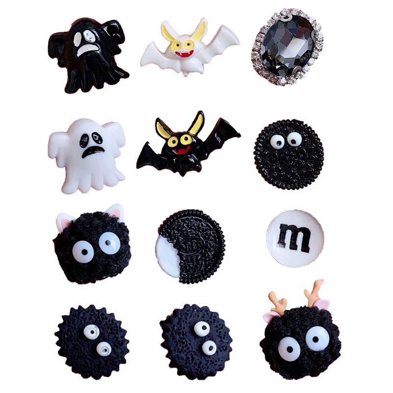 Phụ Kiện Ghim Trang Trí Giày Trẻ Em Đính Đá Quý Ngọc Trai M&M Hàng Mới