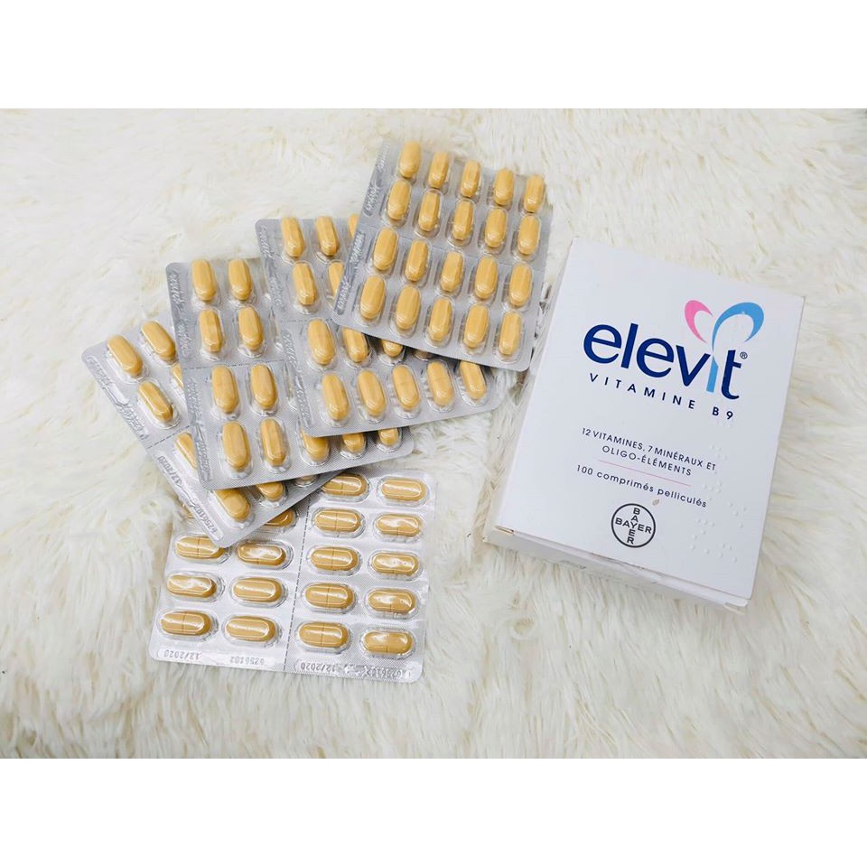 Vitamin bầu Elevit Pháp