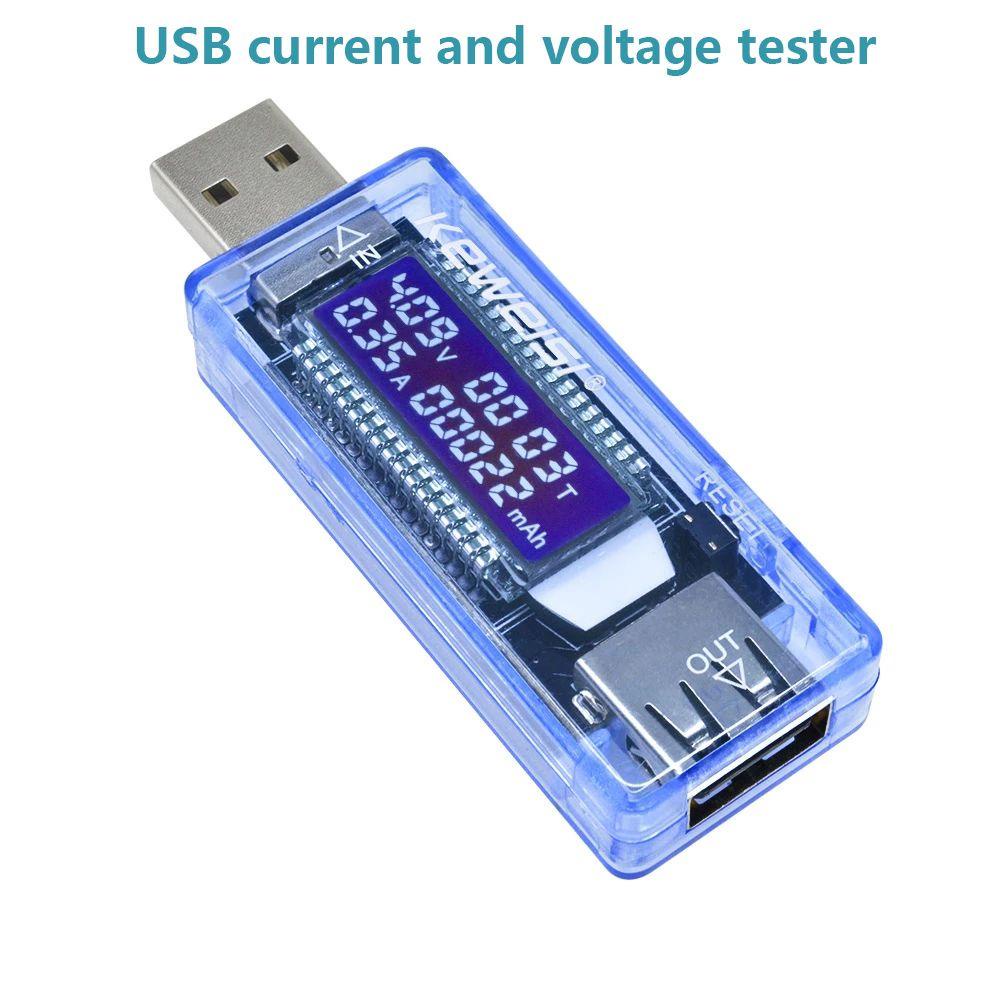 KRNY Thiết Bị Kiểm Tra Điện Áp USB Mini Độ Chính Xác Cao