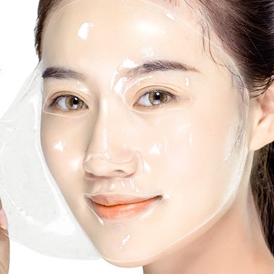 Mặt nạ thạch thủy tinh collagen Bioaqua, mask nội địa Trung dưỡng trắng da căng bóng mịn màng