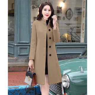 Áo khoác dạ msp-ak420919 sang trọng xinh xắn