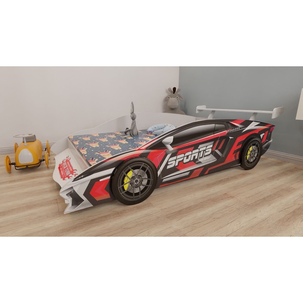 Gường ô tô cho bé trai