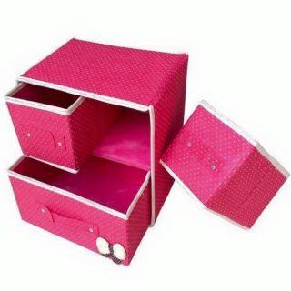 Tủ vải mini 3 ngăn xếp gọn