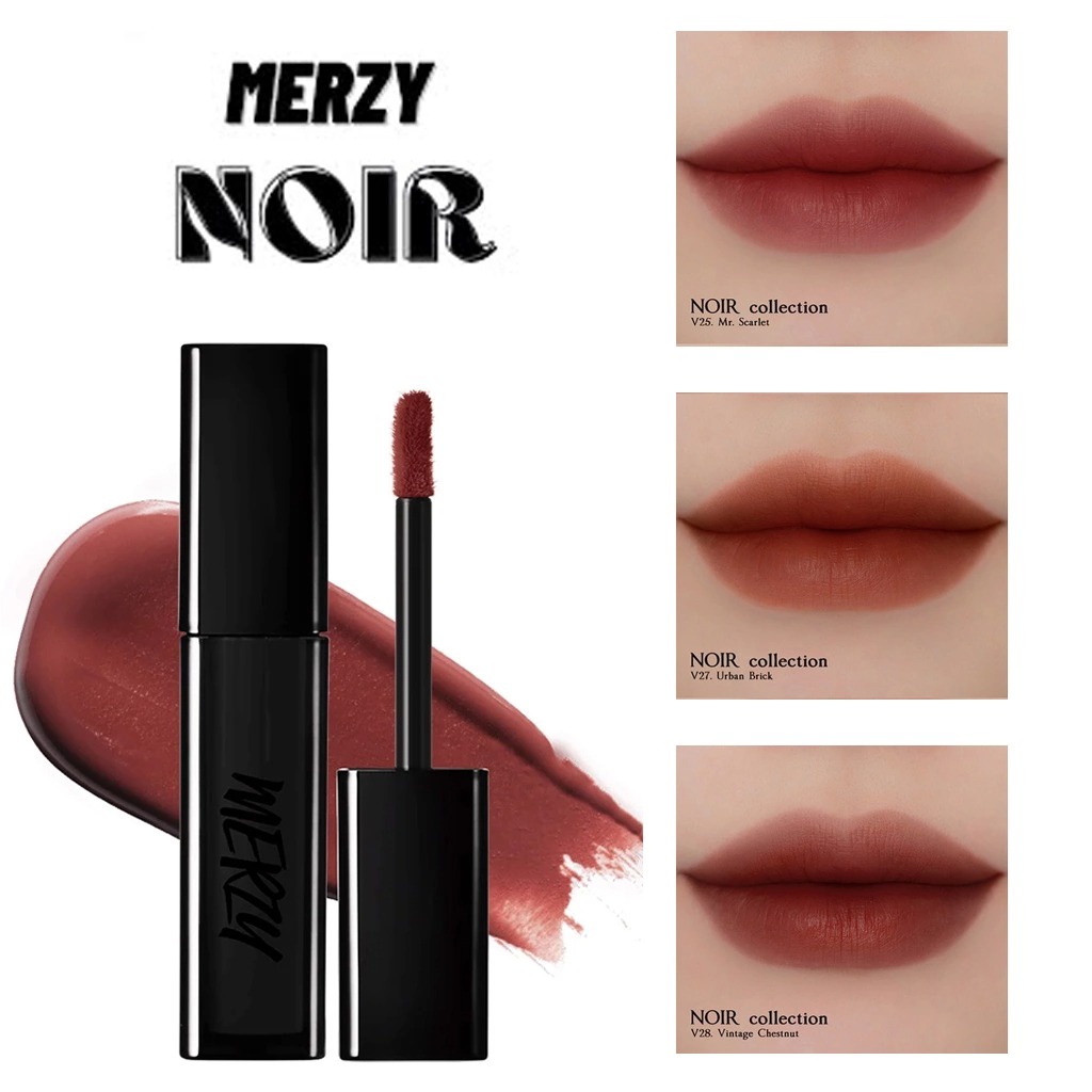 Son Kem Lì, Mịn Mượt Như Nhung Merzy Noir In The Velvet Tint 4g