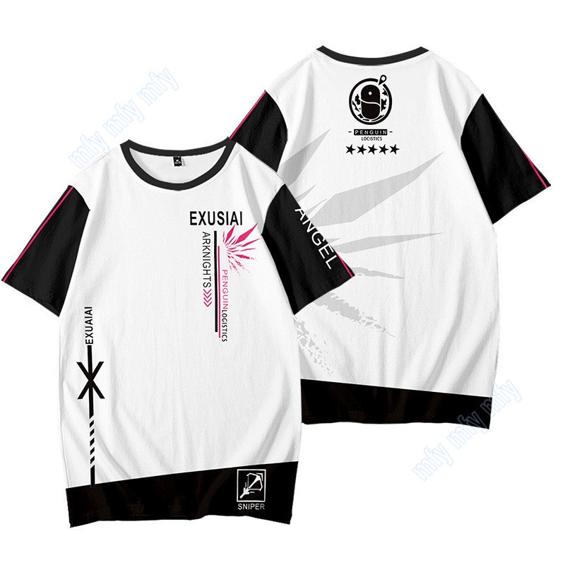 Áo Thun In Hình Game Arknights Amiya Chen Exusiai Cá Tính Cho Nam Và Nữ Size XS-4XL