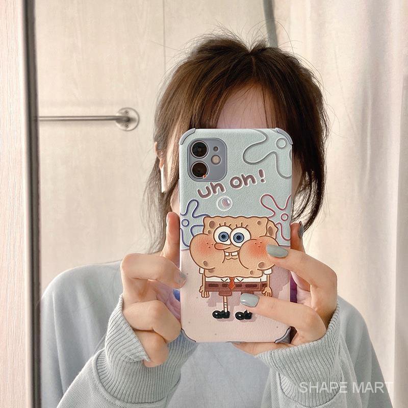 Ốp Điện Thoại Silicon Chống Rơi Họa Tiết Spongebob Cho Oppoa32 A52 A92S A7X | BigBuy360 - bigbuy360.vn