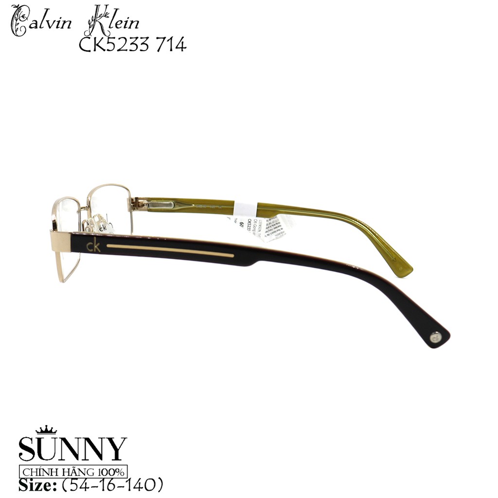 CK5233 714 - Gọng kính Calvin Klein chính hãng, bảo hành toàn quốc