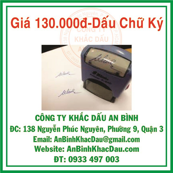 Dấu Tên mộc tên, dấu chức danh Shiny theo yêu cầu