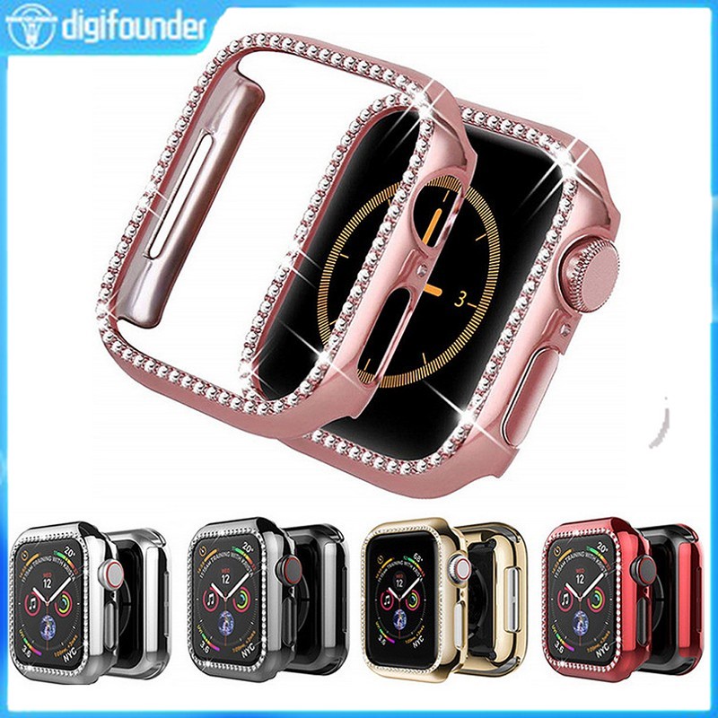 Ốp Bảo Vệ Mặt Đồng Hồ Thông Minh Apple Watch 44mm 40mm 42mm 38mm Series 5 4 3 2 1