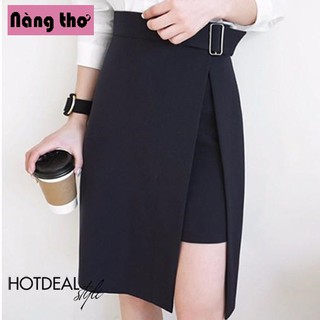 Chân váy xẻ tà Halona, Chân váy công sở đẹp