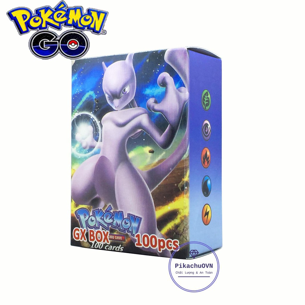 Bộ Thẻ Bài Pokemon TCG 100 Thẻ Bài Pokemon Ultrasun100H（59EX+20MEGA+20GX+1 Energy GX MEGA EX Chơi Đối Kháng New Đẹp