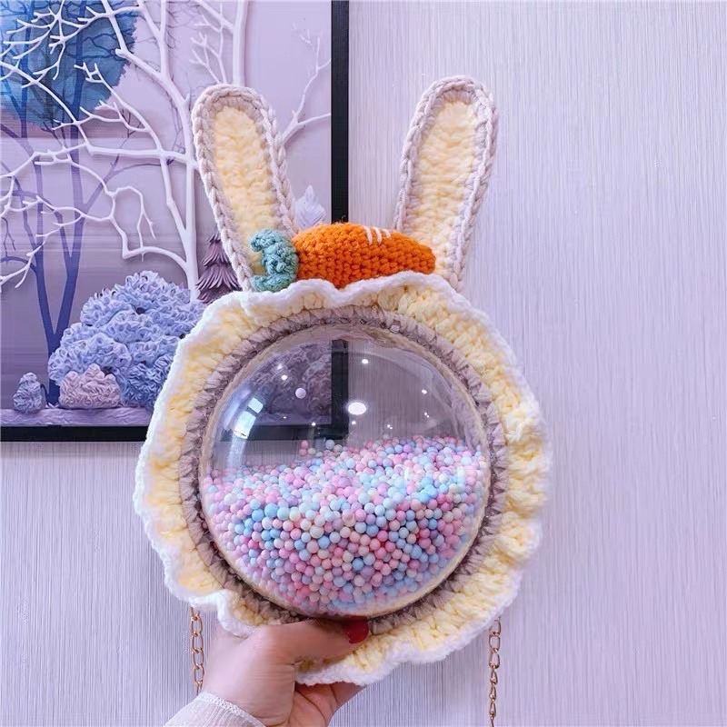 Set Nguyên Liệu Túi Đan Thỏ 🐰  Và Cà Rốt 🥕