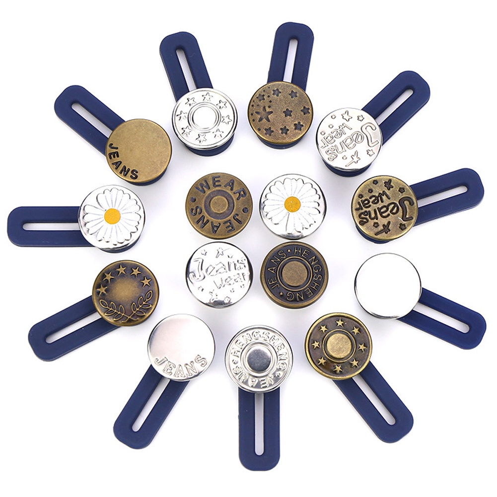 Nút Kim Loại Gắn Dây Thắt Lưng Quần Jean Điều Chỉnh Được CR1