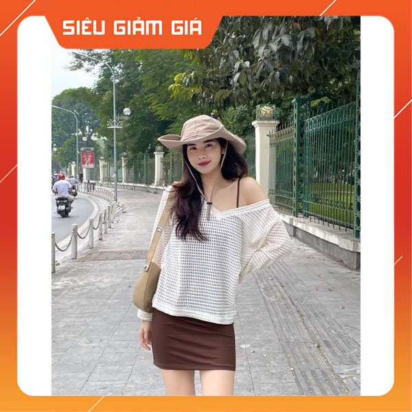 Set Váy 2 Dây Body Kèm Áo Lưới Cổ V Hàng Quảng Châu M2608-Teen 888