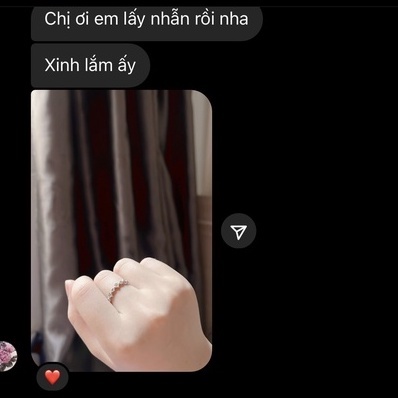 Nhẫn Bạc Nữ H'ierra Air Ring Twins đai hai loại đá cao cấp | BST Down-To-Earth