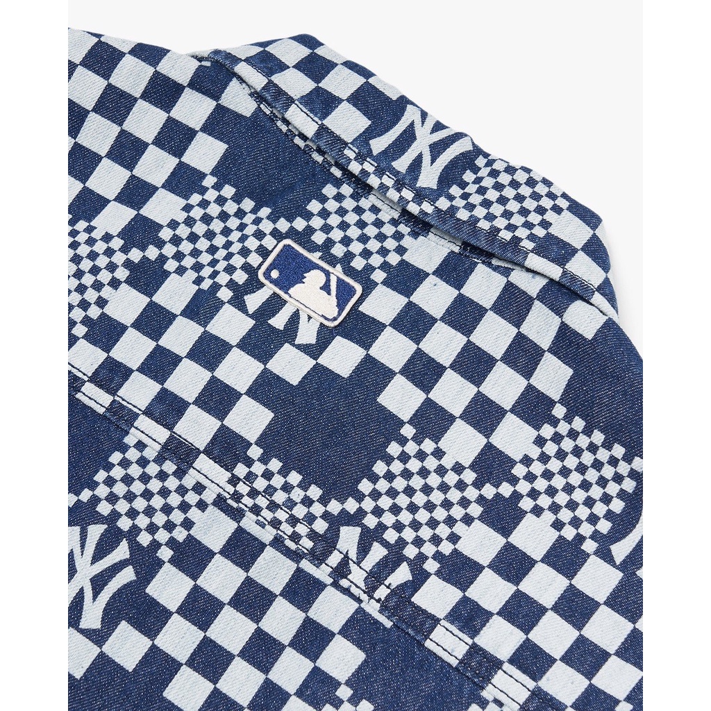 Sơ Mi MLB Checkerboard 3ADRMN623