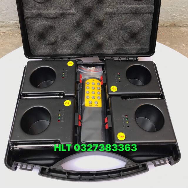 Bộ kích pháo điện 9v loại 4 đế