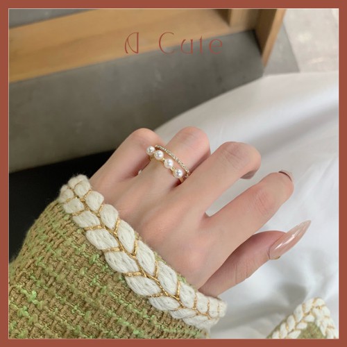 Nhẫn ngọc đính đá thời trang cho nữ - Acute