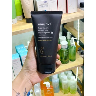 Sữa rửa mặt Innisfree tro núi lửa 𝑺𝒖𝒑𝒆𝒓 𝑽𝒐𝒍𝒄𝒂𝒏𝒊𝒄 𝑷𝒐𝒓𝒆 𝑴𝒊𝒄𝒆𝒍𝒍𝒂𝒓 𝑪𝒍𝒆𝒂𝒏𝒔𝒊𝒏𝒈 𝑭𝒐𝒂𝒎 2𝒙