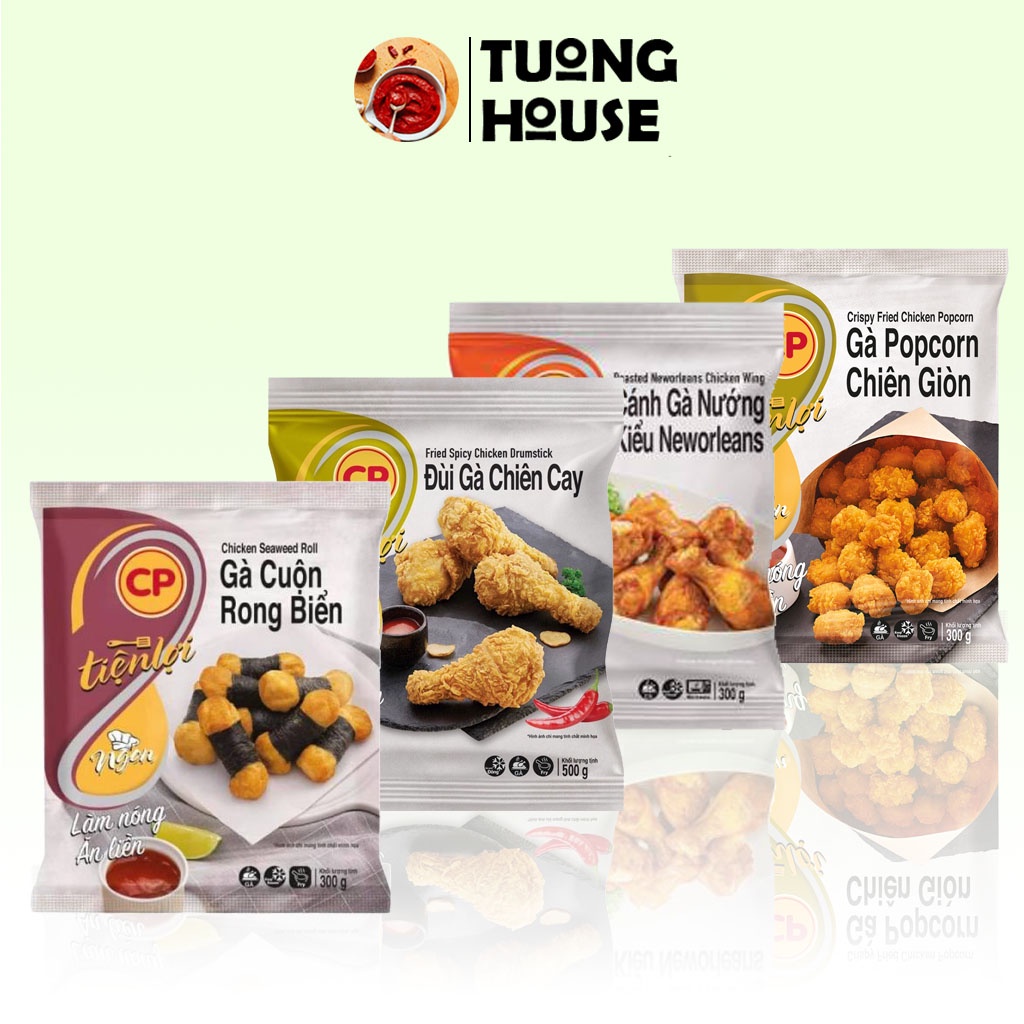 Gà Chiên Giòn CP Tiện Lợi Làm Nóng Ăn Liền Nhiều Vị