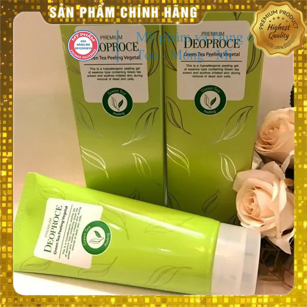 Tẩy da chết Deoproce chiết xuất trà xanh 170g