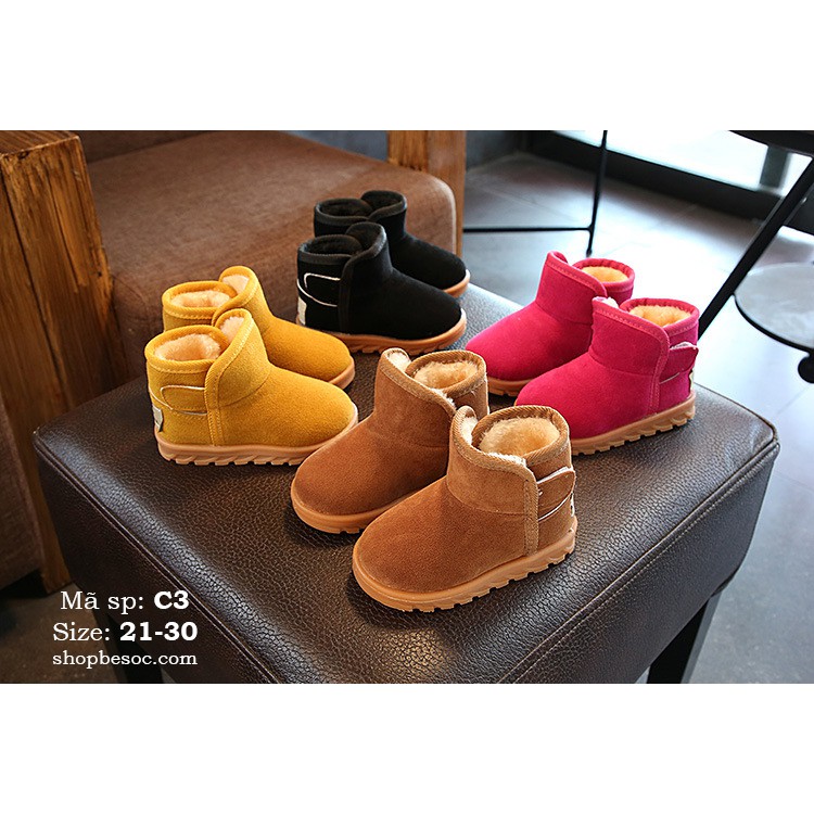 Freeship 99k toàn quốc_,GIÀY TRẺ EM UGG BỐT C3