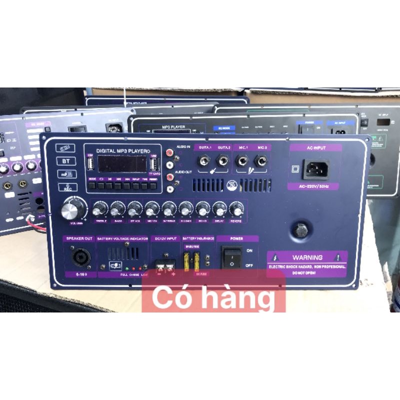 Bo Mạch Loa Kéo Echo Reverb Coil 75 , Mạch Loa Kẹo Kéo Công Suất Lớn Nguồn 36V Đôi Khỏe Nhất