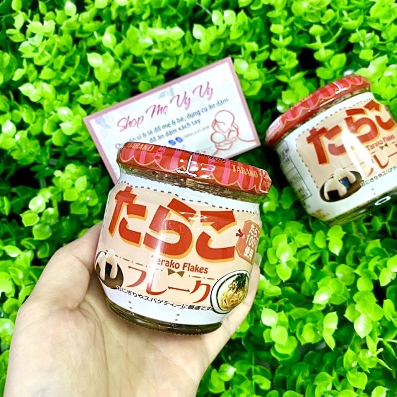 Ruốc trứng cá tuyết Tarako Flakes Nhật Bản hũ 50g [ Date 2023 ]