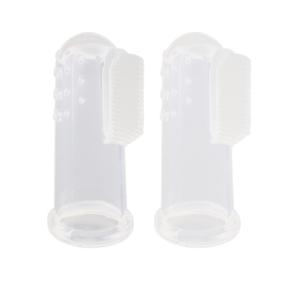 Bàn chải đánh răng Silicon làm sạch răng cho thú cưng