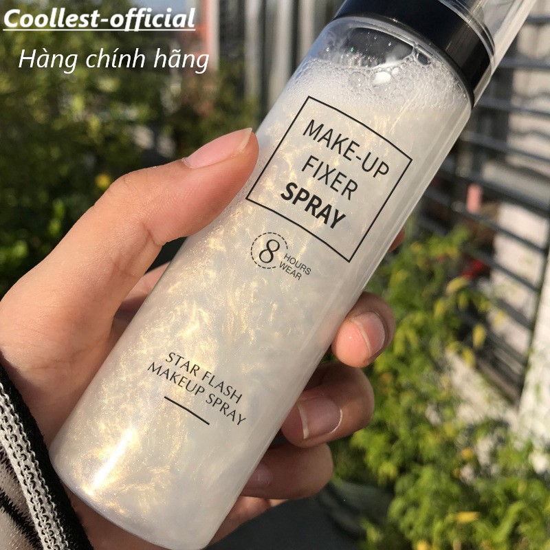 XỊT KHOÁ NỀN & BẮT SÁNG CĂNG BÓNG LỚP MAKEUP SUỐT 8 TIẾNG SPRAY | BigBuy360 - bigbuy360.vn