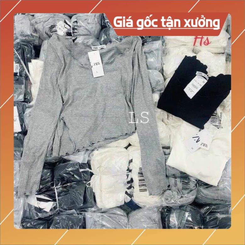 - Hàng cao cấp Áo Thun Coptop Nữ Cổ Bèo Vạt Lệch 3 Màu dưới 60kg - Body Nữ Dài Tay Xẻ Tà B030