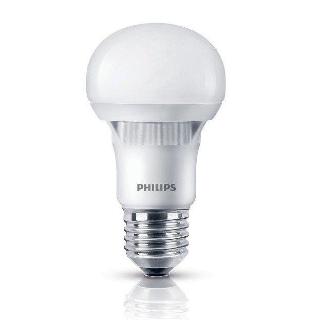 Bộ 3 Bóng đèn Philips LED Ecobright 5W 6500K E27 A60 - Ánh sáng trắng