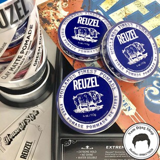 Sáp Vuốt Tóc Reuzel Fiber Pomade