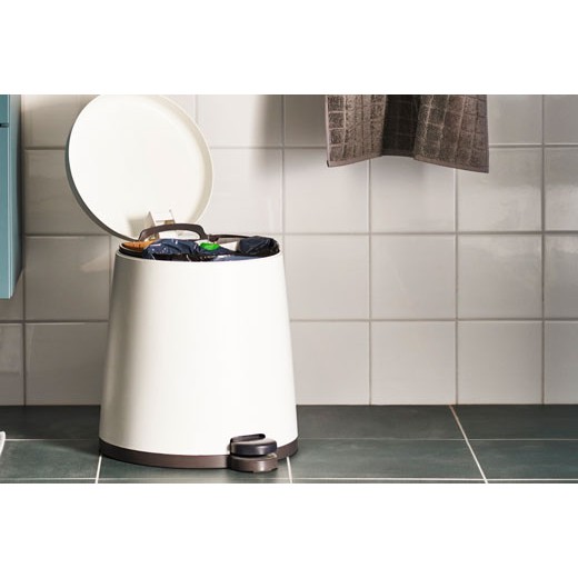 THÙNG RÁC SNÄPP IKEA 5L - TRẮNG