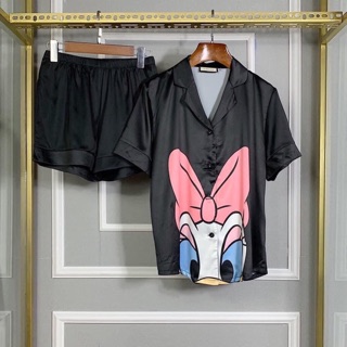 Bộ pijama lụa mặc nhà (3 màu ảnh thật)