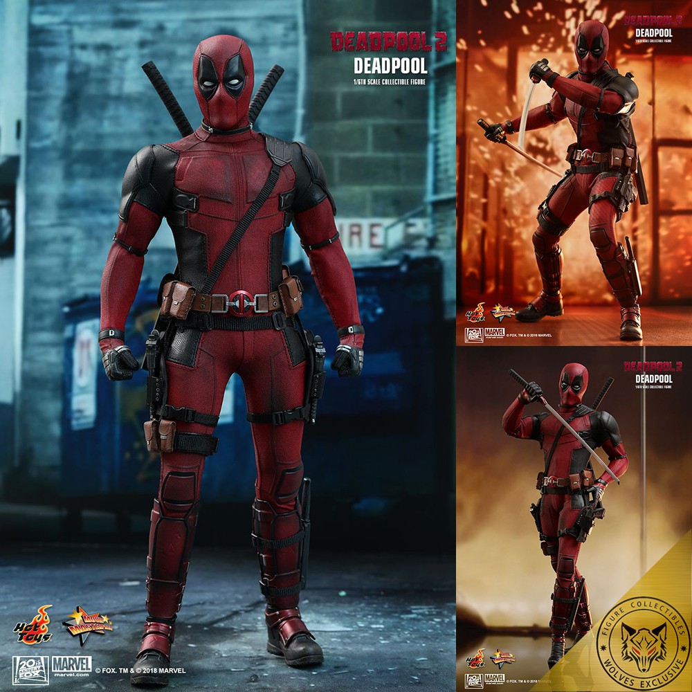 Mô hình chính hãng Hottoys MMS490: Deadpool 2