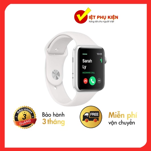 [Mã SKAMCLU9 giảm 10% đơn 100K] Đồng hồ thông minh iWatch Trắng - VIETPHUKIENHN