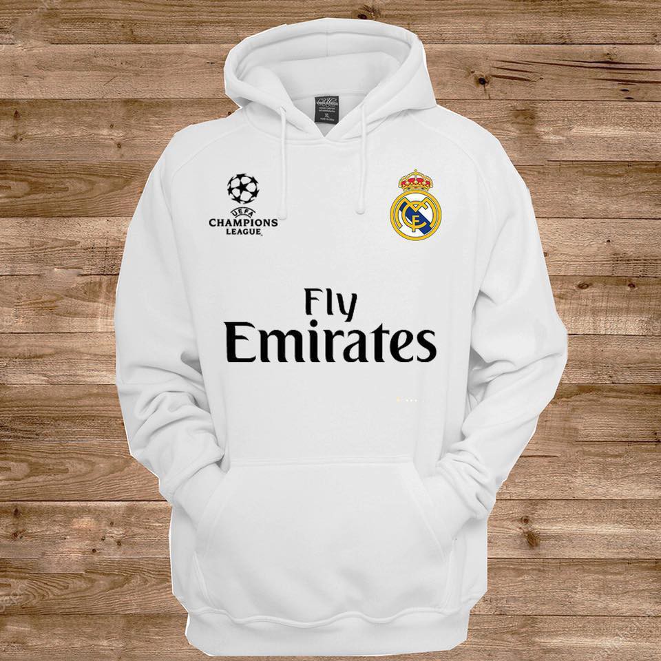 Áo hoodie CLB Real Madrid - Áo khoác nỉ