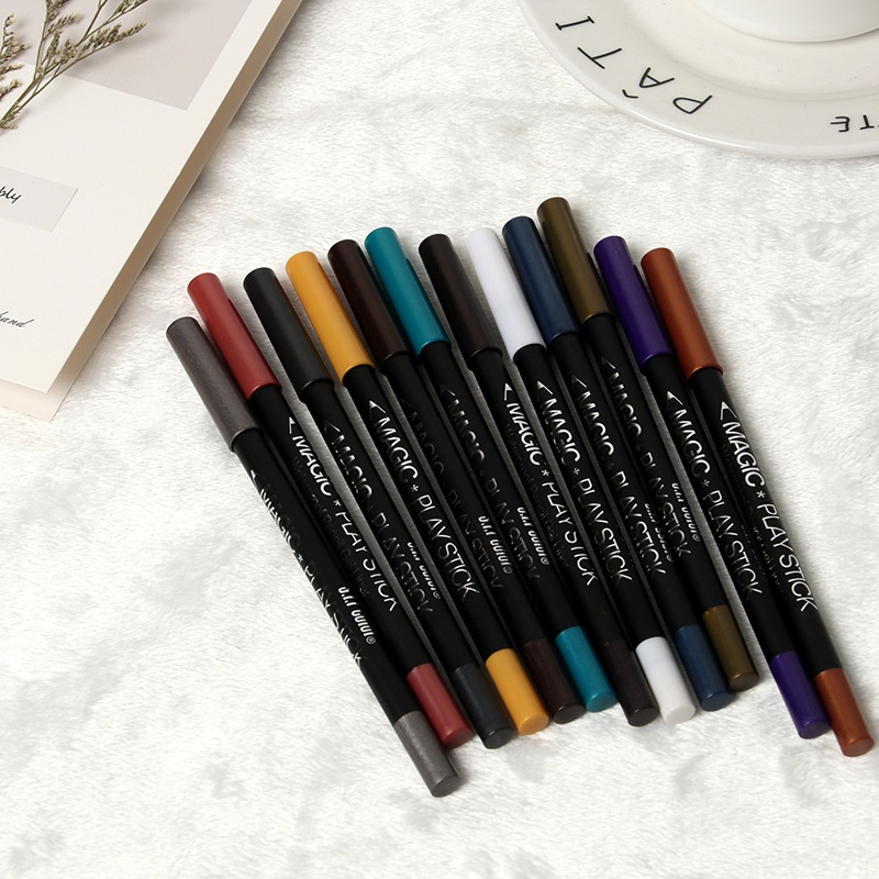 [Hàng mới về] Bút phấn mắt S.f.r Color kết cấu tằm chống thấm nước nhiều màu độ bóng cao đa năng