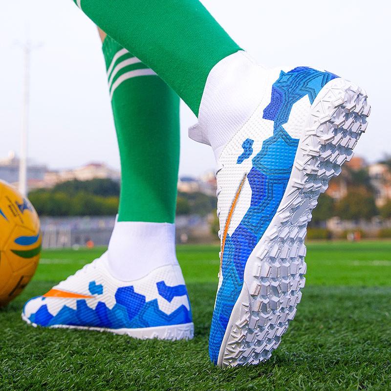 TF Mbappe ‘Bondy’ Giày bóng đá chất lượng cao Giày bóng đá Futsal Giày bóng đá trẻ em Size:35-45